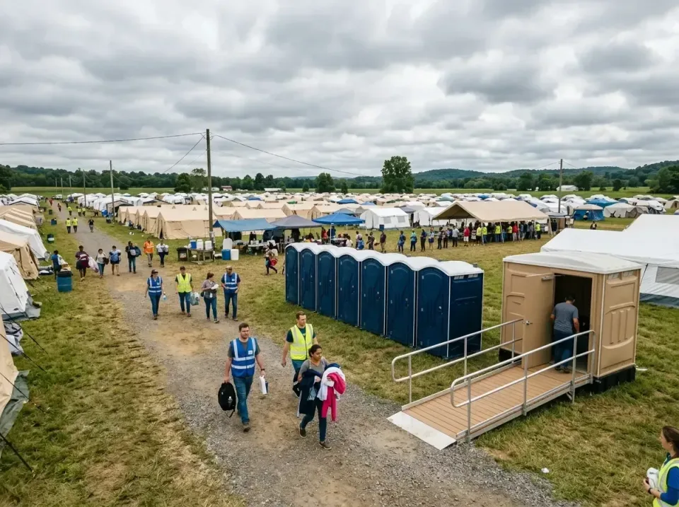 disaster-relief-camp-restrooms-010 — frequently asked questions, Dumpster & Portable Bathrooms Rental in Parker, AZ